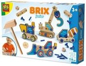 SES Creative Spiel SES Creative Brix Junior &ndash; Baufahrzeuge, 4 Fahrzeuge bauen
