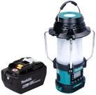 Makita DMR 056 18V FM DAB+ mit Laterne 360&deg; + 1x Akku 9,0 Ah - ohne Ladeger&auml;t