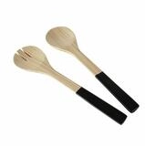 BOLTZE GRUPPE GmbH Besteck-Set Salatbesteck BAMBO, 2er-Set, Bambus