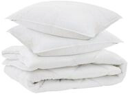 vidaXL Ganzjahresbettdecke + Kopfkissen, Ganzjahresbettdecke mit Kissen 3 pcs...