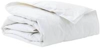 vidaXL Bett Bettdecke Wei&szlig; 135 x 220 cm Feder (1-tlg)