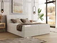 MKS M&Ouml;BEL Boxspringbett DAGOS (Set, Topper T25/Visco, Doppelbett), Bett mit