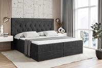 ALTDECOR Boxbett NOEL (Multipocket-Matratze H4, H3 Matratze Bonellfederung,...
