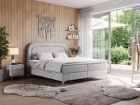 MKS M&Ouml;BEL Boxspringbett EIRA (Set, Packung, T30-Schaum, Topper T25/Visco,