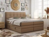MKS M&Ouml;BEL Boxspringbett LUKA KING (King Doppelbett, Multipocket Matratzen,...