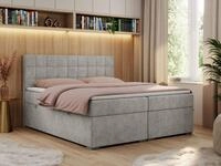 MKS M&Ouml;BEL Boxspringbett CARMEN (Set, Packung, T30-Schaum, Topper T25/Visco,