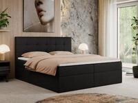 MKS M&Ouml;BEL Boxspringbett CENTOS (Set, Packung, Gepolsterte Kopfst&uuml;tze,...