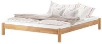 ERST-HOLZ Massivholzbett Stabiles Doppelbett 180 cm x 200 cm Buche Massiv f&uuml;r