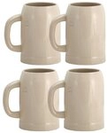 rastal Bierglas 4er Set Grenzauer-Bierkrug Humpen 0,5 Liter mit Eichstrich...
