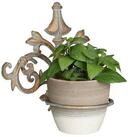 relaxdays Blumentopf 5 x Wand Blumenhalter Barock