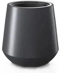 Spetebo Blumentopf Kunststoff Pflanzk&uuml;bel - Design Blumentopf in anthrazit...