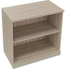 Soennecken Regal Regal 2OH B800xT442xH781mm Silberaluminium/Eiche Natur
