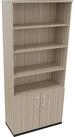 Soennecken Aktenschrank Kombischrank 2OH T&uuml;r 4OH Regal B1000xT442xH2221mm