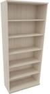 Soennecken Regal Regal 6OH B1000xT442xH2221mm Silberaluminium/Akazie hell