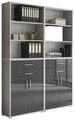 BMG M&ouml;bel Aktenschrank Office Edition (Set 20, B&uuml;roschrank mit Metallgriffen,...