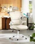 SONGMICS B&uuml;rostuhl, Netzstuhl, ergonomisches Design, mit Premium-Netzgewebe,