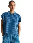 Marc O'Polo DENIM Poloshirt aus Organic Cotton blau XXS (32)