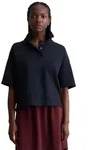 Marc O'Polo DENIM Poloshirt aus weichem Rib-Jersey