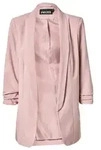 pieces Blusenblazer PCBOSELLA 3/4 BLAZER NOOS Materialmix, regular fit
