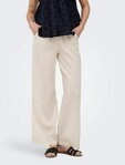 ONLY Schlupfhose ONLBRUXELLES MW LIN BL TIE PANT PNT NOOS Sommerhose mit Leinen