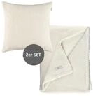 Esprit Tagesdecke COMFY-2 Wohndecke Set, 140 x 190 cm in Wei&szlig;