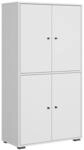 MIRJAN24 Schuhschrank Dino 020 (mit vier Dreht&uuml;ren) 70x33x131 cm