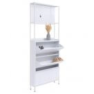 MCW Schuhschrank MCW-O86 Mit Steckboard f&uuml;r Aufh&auml;ngungsm&ouml;glichkeiten