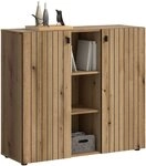 xonox.home Schuhkommode Station, in Evoke Oak Nachbildung B/H/T ca.: 106/96/37...