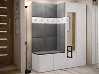MIRJAN24 Garderoben-Set Orion XII, (Komplett-Set, Schrank, Schrank mit Spiegel,...