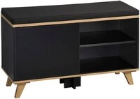 KESPER&reg; Schuhschrank Schuhschrank mit Sitzkissen, 4 F&auml;cher & Schiebet&uuml;r, 77...
