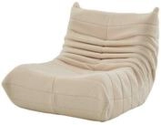 MODFU Sitzsack Einzelsofa,Wohnzimmer Sofa, Sofa (Teddyfleece+Schaumstoff mit...