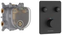 CHRIS BERGEN Brausethermostat Aquatronic Unterputz Duschthermostat f&uuml;r zwei