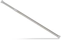relaxdays Duschstange Teleskopstange aus Edelstahl, 66 - 110 cm