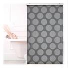 relaxdays Duschrollo grau Punkte Breite 100 cm, 100x240cm