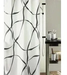 spirella Duschvorhang RIBBON Breite 120 cm, Textil-Duschvorhang, 100% Polyester,