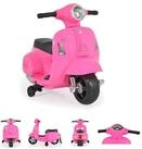 Moni Elektro-Kindermotorrad Kinder Elektromotorrad Vespa, Belastbarkeit 25 kg,...