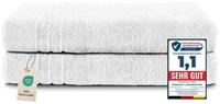 Komfortec Saunatuch Frotte aus 100% Baumwolle, Frottee (Packung, 2-St), 80x200