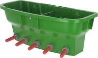 Kerbl Futterstation K&auml;lbertr&auml;nkewanne MultiFeeder mit 5 Ventile und 5...