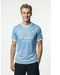 PUMA Fu&szlig;balltrikot MCFC HOME JERSEY REPLICA f&uuml;r Erwachsene, mit...