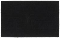 vidaXL Fu&szlig;matte Fu&szlig;matte Schwarz 50x80 cm Kokosfaser Getuftet, Rechteckig,...