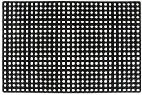 vidaXL Fu&szlig;matte Gummimatte 16 mm 80 x 120 cm, Rechteckig, H&ouml;he: 1.6 mm