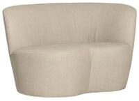 WOOOD Gartensofa Stone - Aluminium & Polyolefin-Stoff Sand, Rechts, Weiche,...