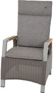 Siena Garden Gartensessel Corido Move Sessel / taupe / Aluminium / Teak / inkl.