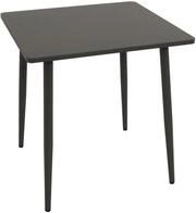 DEGAMO Bistrotisch DENVER 70x70cm, Stahl, Innen und Au&szlig;en