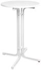 Beautissu Stehtisch Outdoor Stehtisch Sylt, klappbar, h&ouml;henverstellbar, &Oslash;70cm,