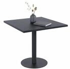 CLP Esstisch Freida (1er), eckig, 70x70 cm, platzsparend, modern schwarz