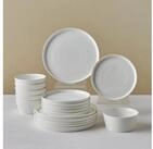 Karaca Geschirr-Set Salvare New Bone Geschirrset 6 Personen 18-teilig Rund (18-tlg),