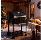 Royal Gourmet Holzkohlegrill Barbecue Grillwagen Smoker Campinggrill Outdoor