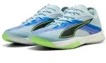 PUMA Accelerate Nitro SQD 5 Aqua Glow-PUMA Black-Green Gla Handballschuh 44 EU