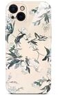 ONEFLOW Handyh&uuml;lle f&uuml;r iPhone 13 H&uuml;lle d&uuml;nn Flower Cover Creme Beige 6,1...